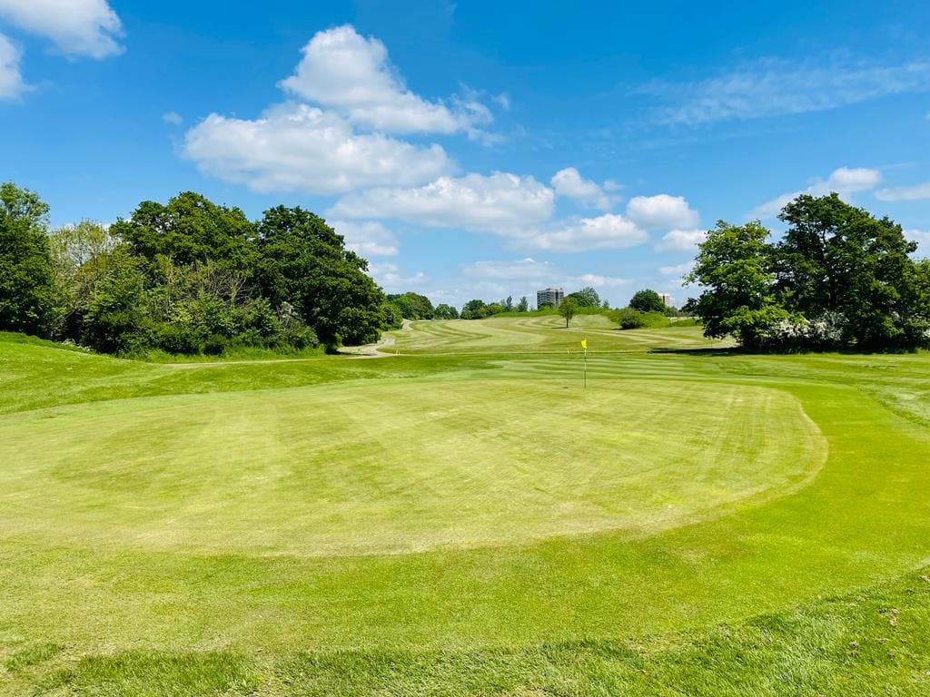 A view of the course at Risebridge