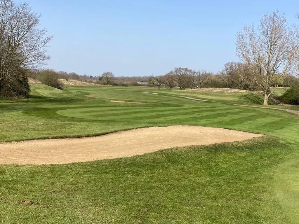 A view of the course at Risebridge