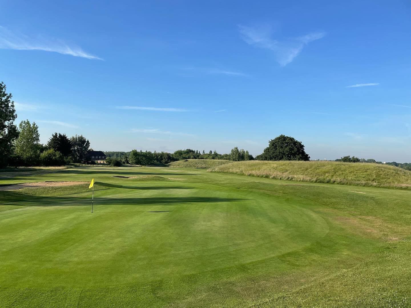 A view of the course at Risebridge