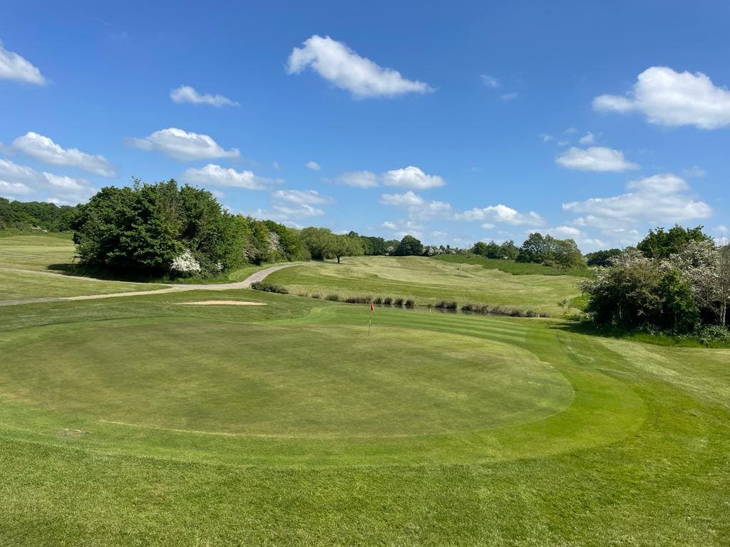 A view of the course at Risebridge