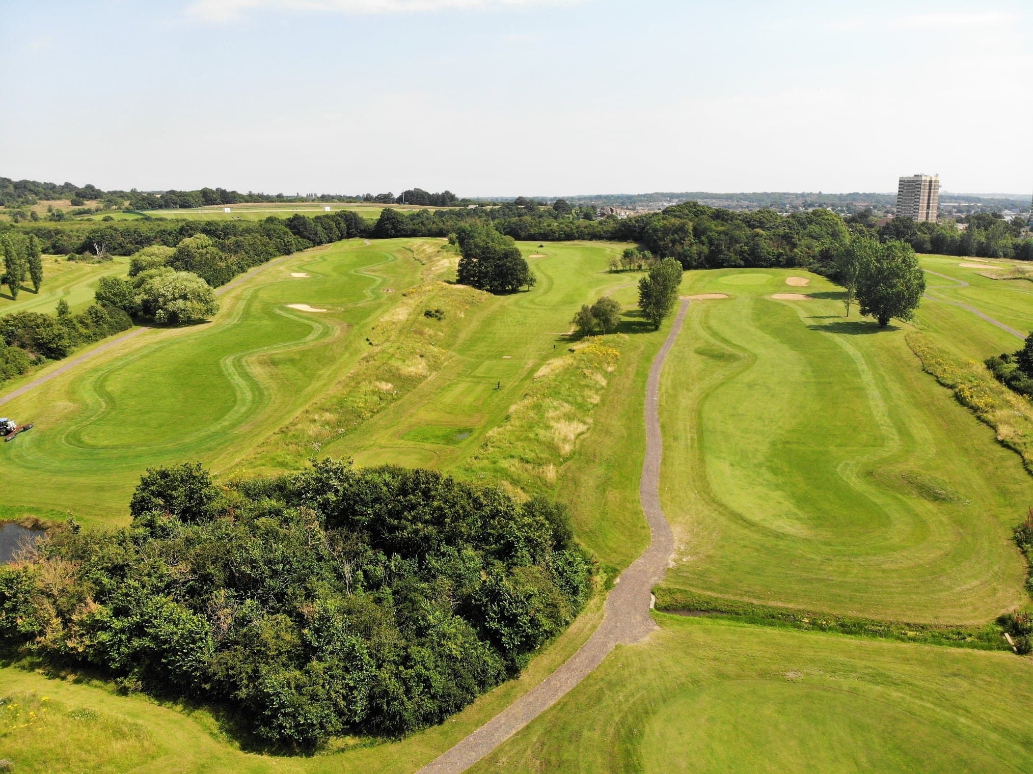 A view of the course at Risebridge