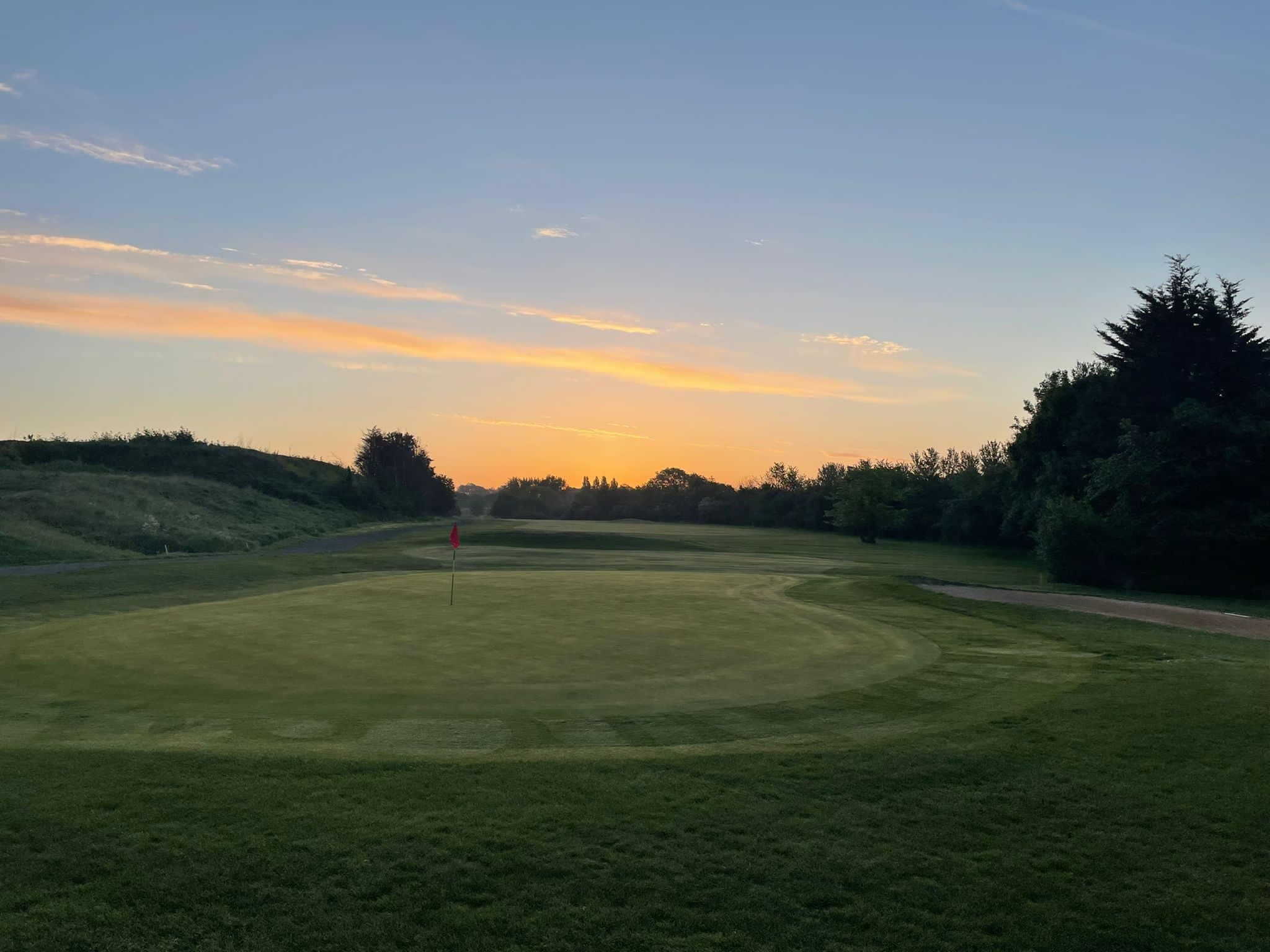 A view of the course at Risebridge